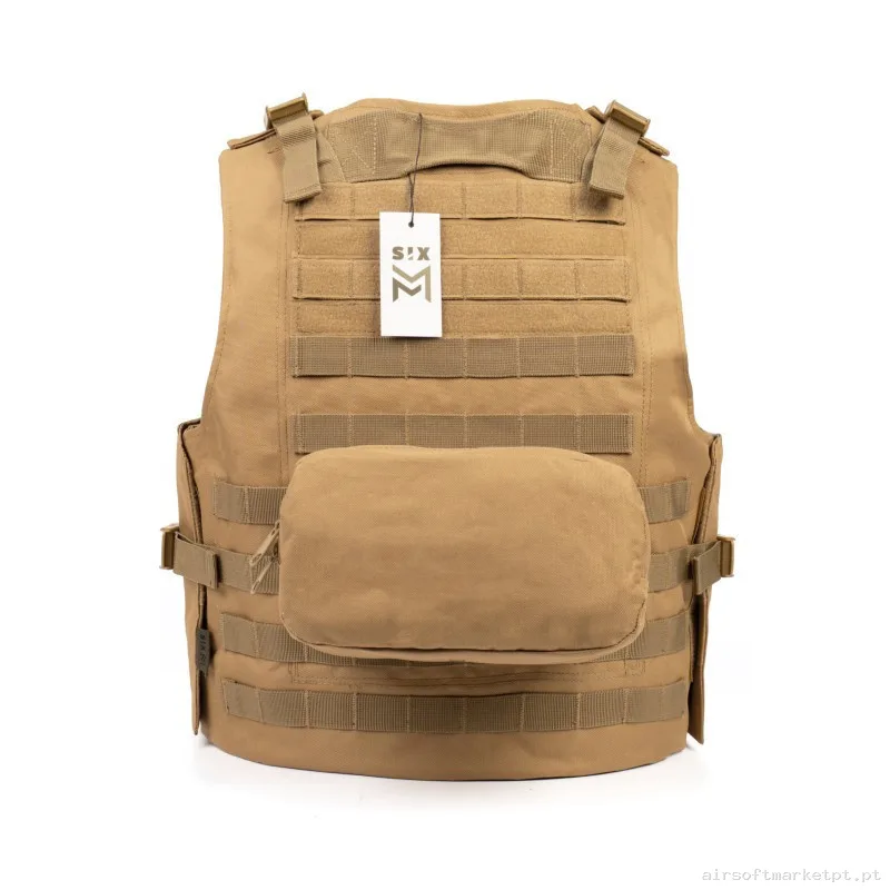 CHALECO SIXMM FSBE TAN — Coletes & Rigs — Airsoft Market PT (foto 3)