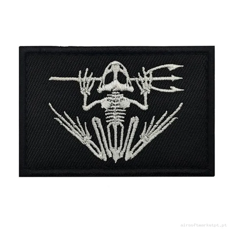 PARCHE NAVY SEALS NEGRO — Patches & Decoração — Airsoft Market PT