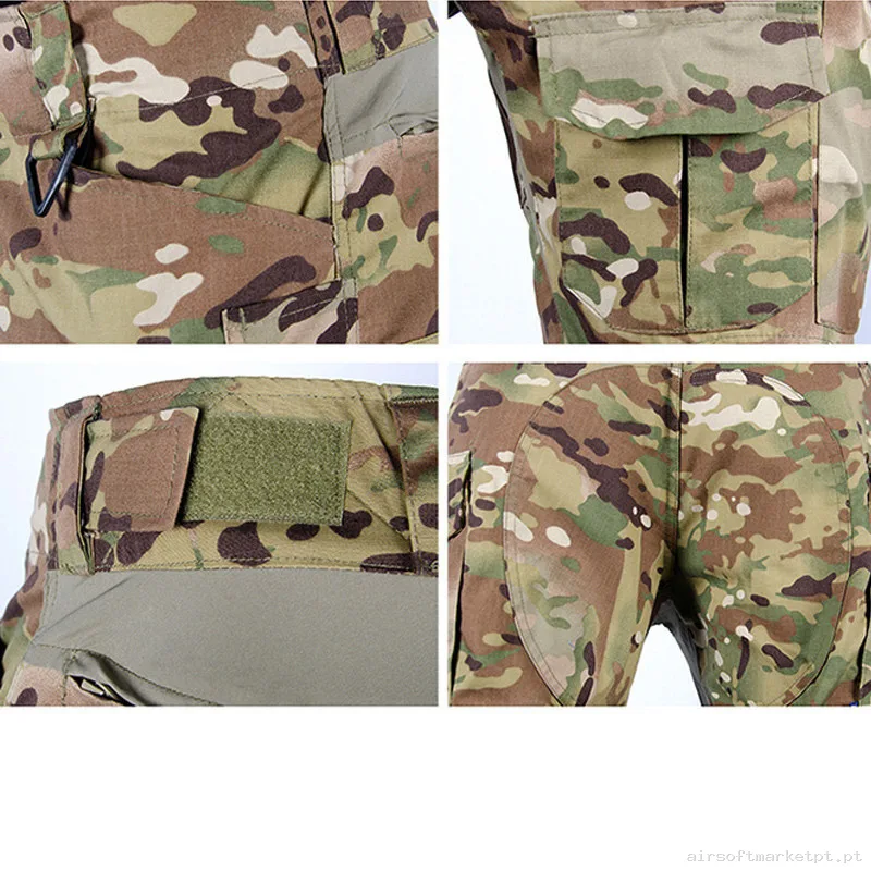 Uniforme Sixmm G3 Combat - Multicam - XL — Vestuário (Fardas) — Airsoft Market PT (foto 4)