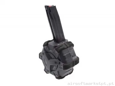 Magazine Drum Gas Hi Capa AW Custom — Pistolas — Airsoft Market PT