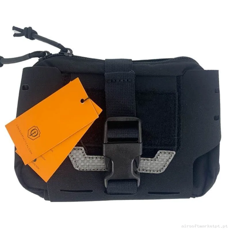 Pouch Médico Láser Cut Ifak Conquer Negro — Coletes & Rigs — Airsoft Market PT
