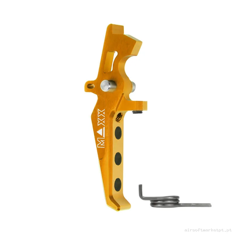 Interno Gatilho Ver.2 Maxx Model Style e Advanced Speed Alumínio CNC Dark Earth — Peças Internas (AEG) — Airsoft Market PT