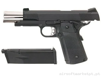 Hi Capa 5.1 KP-05 Kjw Gas Preto — Pistolas — Airsoft Market PT (foto 3)