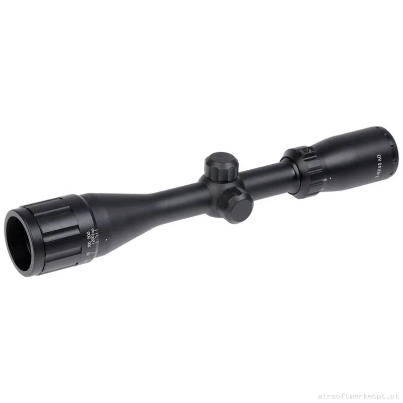 Mira telescópica 3-9X40 Moa Survival Ao Asosa002 negra — Miras & Ópticas — Airsoft Market PT