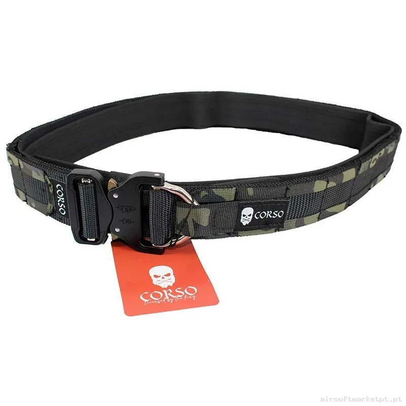CEÑIDOR CORSO HOOK MOLLE MK3 MULTICAM BLACK - S/M — Gear Táctico — Airsoft Market PT