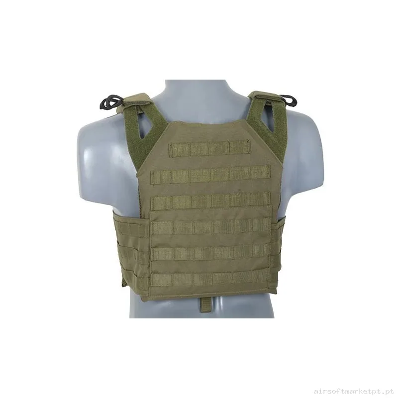 Chaleco JPC Con Placas Balísticas OD Verde - 8 Fields — Coletes & Rigs — Airsoft Market PT (foto 2)