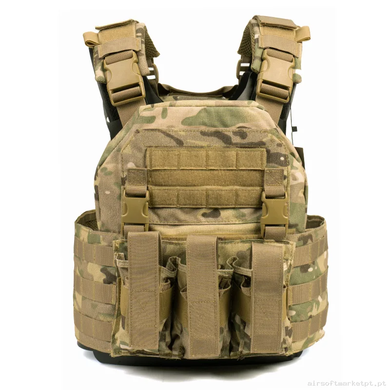 Chaleco Sixmm 0.36m Multicam — Coletes & Rigs — Airsoft Market PT (foto 2)