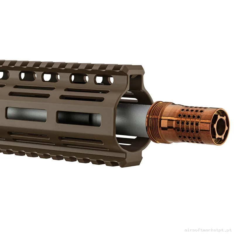 Réplica GBB Double Eagle MWS Ghetto Blaster 7″ Noveske Tan — Rifles de Assalto (AR/M4/AK) — Airsoft Market PT (foto 4)