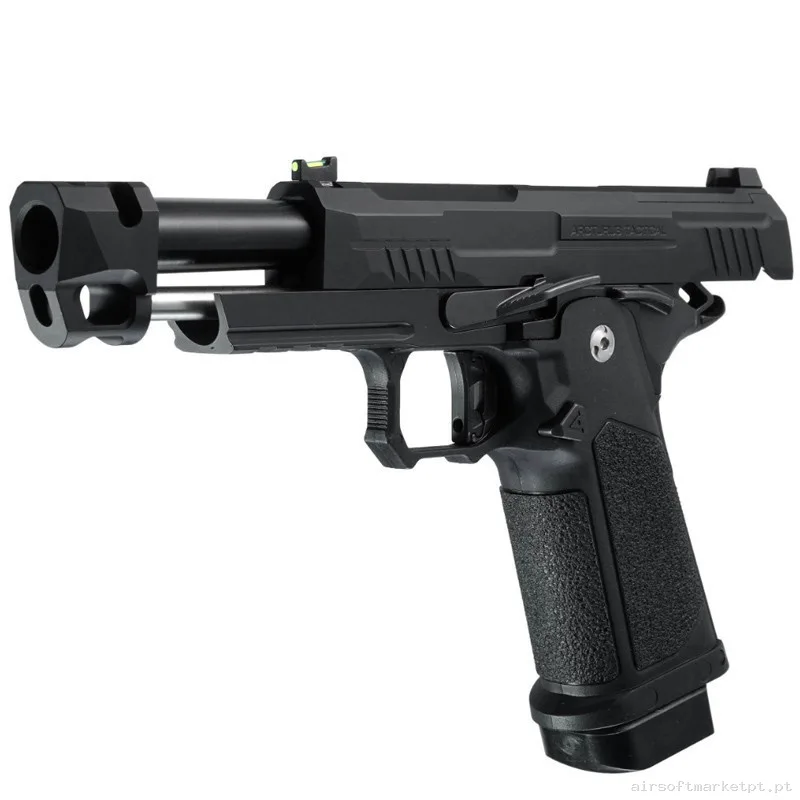 Pistola 4.3 Hi-Capa Arcturus Vanguard Compensador Gbb Negra — Pistolas — Airsoft Market PT (foto 4)