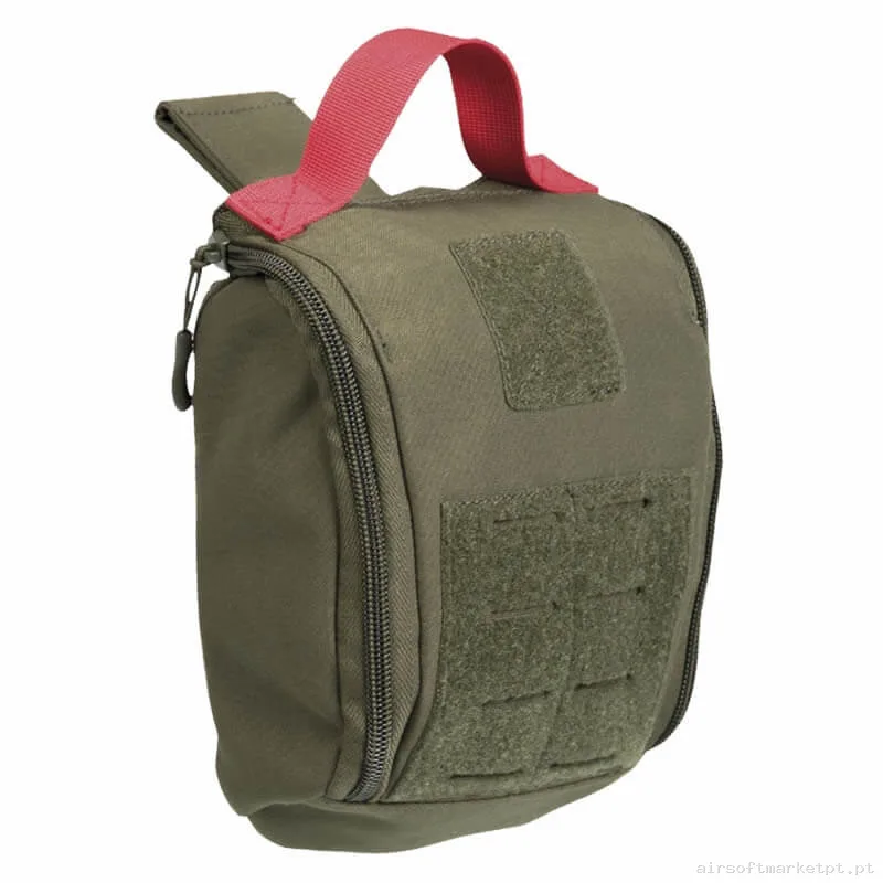 Pouch Médico Mil-Tec Laser Cut Ifak verde od — Coletes & Rigs — Airsoft Market PT