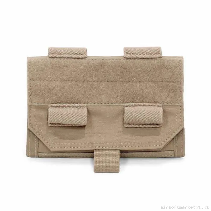 Pouch Portamapa Warrior Assault Abertura Frontal coyote tan — Coletes & Rigs — Airsoft Market PT