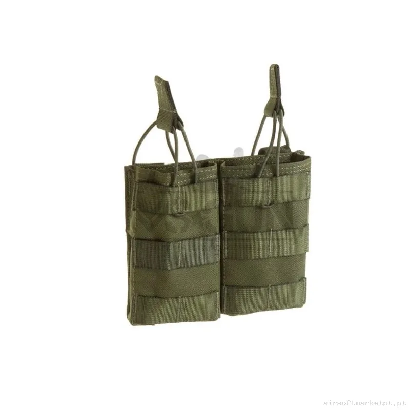 Pouch Doble Molle M4 Verde OD - Invader Gear — Coletes & Rigs — Airsoft Market PT