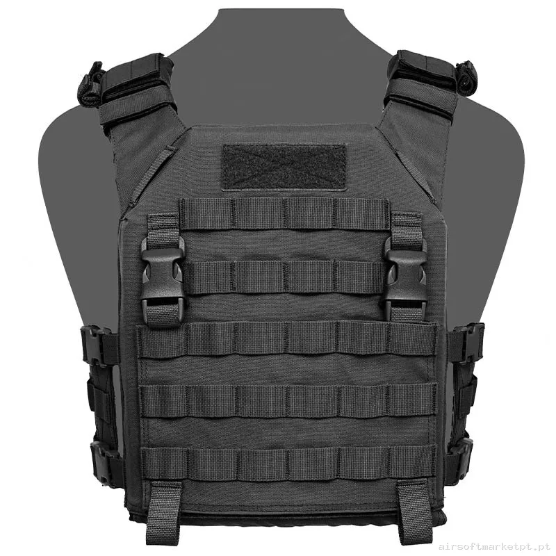 CHALECO RPC PORTA PLACAS WARRIOR ASSAULT RECON PLATE CARRIER NEGRO — Coletes & Rigs — Airsoft Market PT
