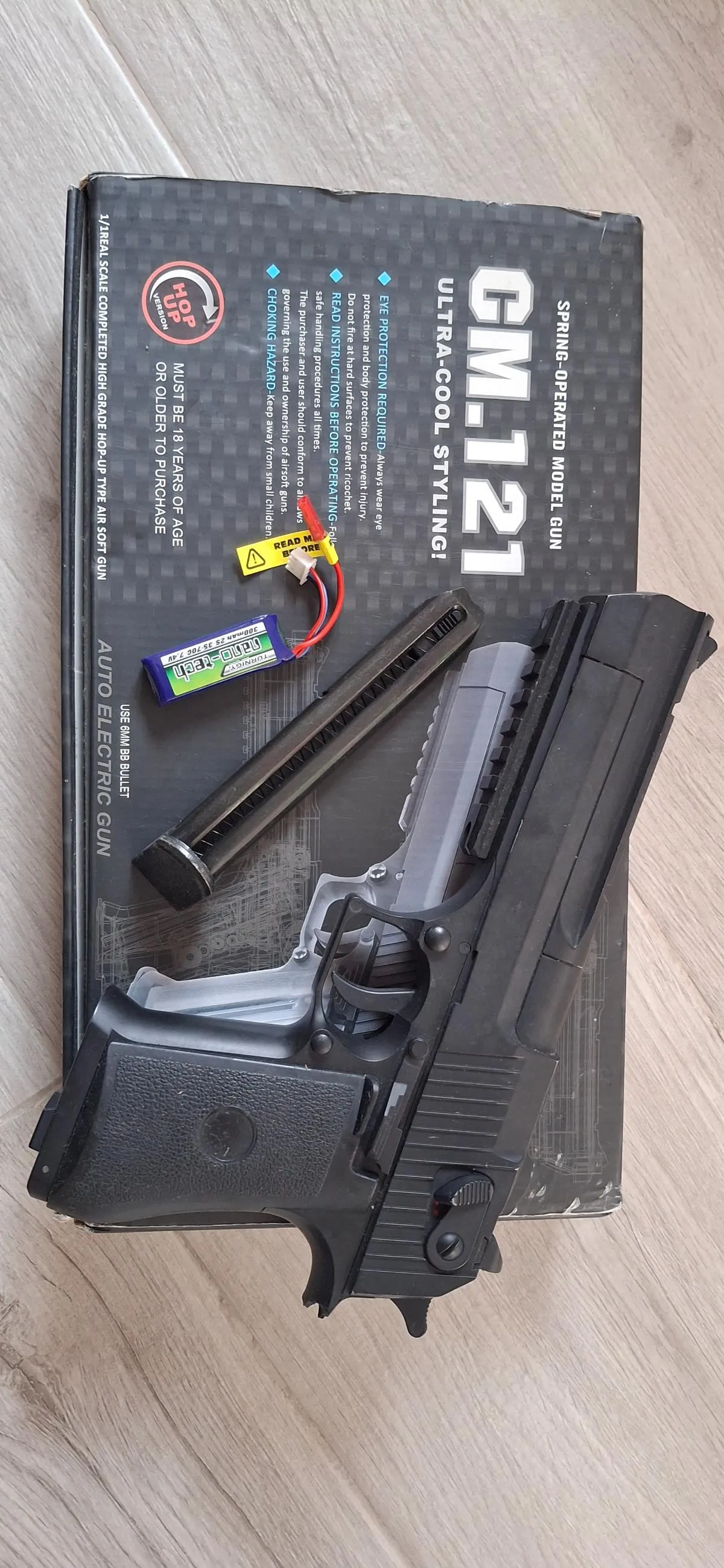Desert Eagle CM121 Cyma — Pistolas — Airsoft Market PT (foto 2)