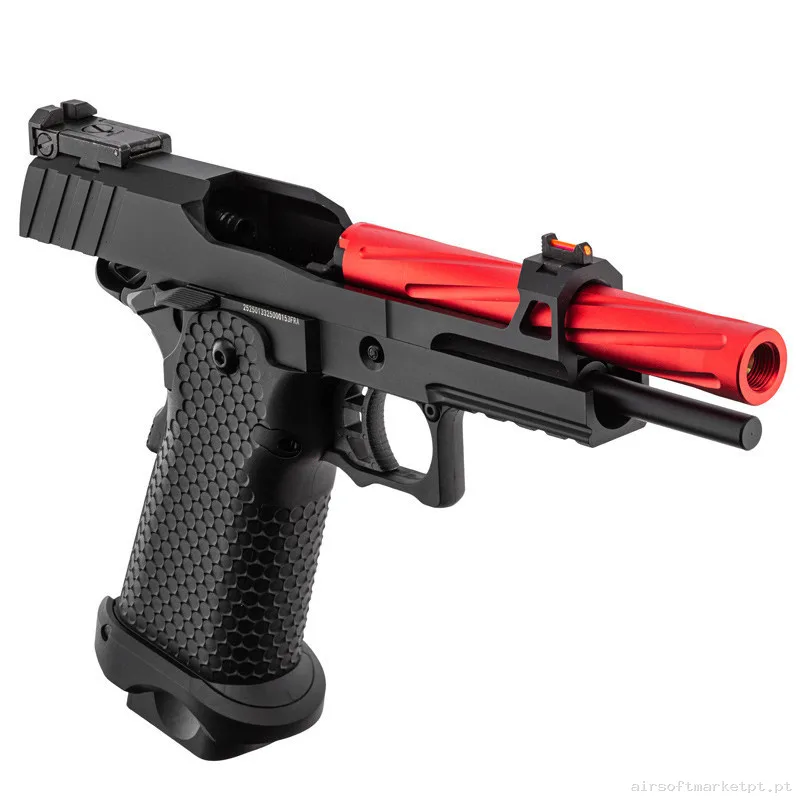 Pistola Golden Eagle Hi-Capa 5.1 GBB Negra/Roja — Pistolas — Airsoft Market PT (foto 3)