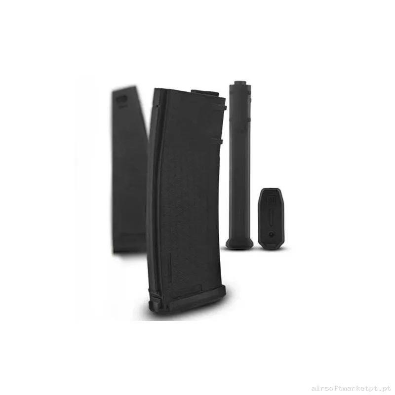 Cargador M4 Specna Arms Edge Mid Cap 125 bbs - Negro — Carregadores / Magazines — Airsoft Market PT