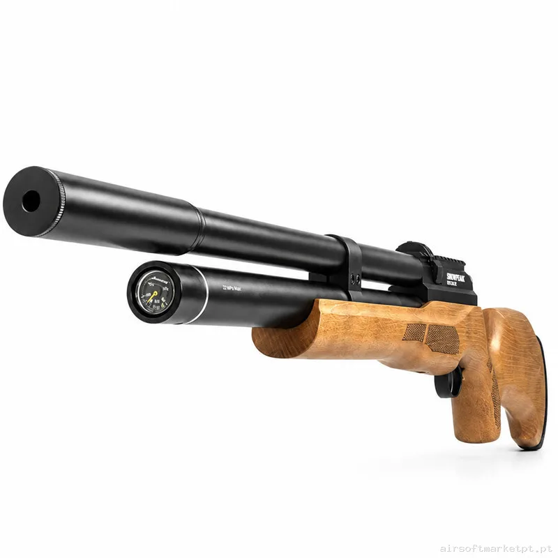 Carabina PCP Snowpeak Zasdar M25 5,50 mm Multitiro Madera — Snipers — Airsoft Market PT (foto 3)