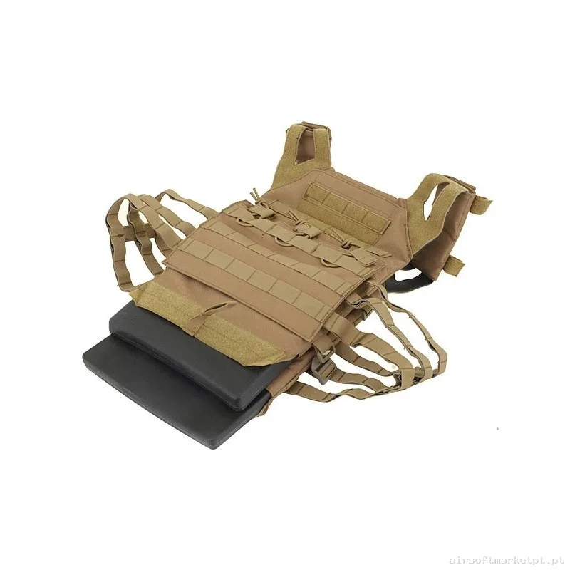 Chaleco JPC Con Placas Balísticas - Tan — Coletes & Rigs — Airsoft Market PT (foto 3)