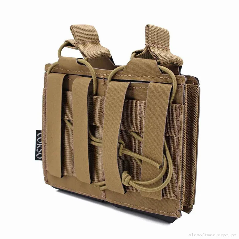 Pouch Corso Cargador G36 Doble Dagger Láser Coyote — Coletes & Rigs — Airsoft Market PT (foto 2)