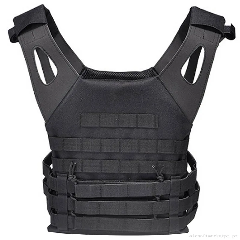 Colete Jpc Porta Placas Oem preto — Coletes & Rigs — Airsoft Market PT