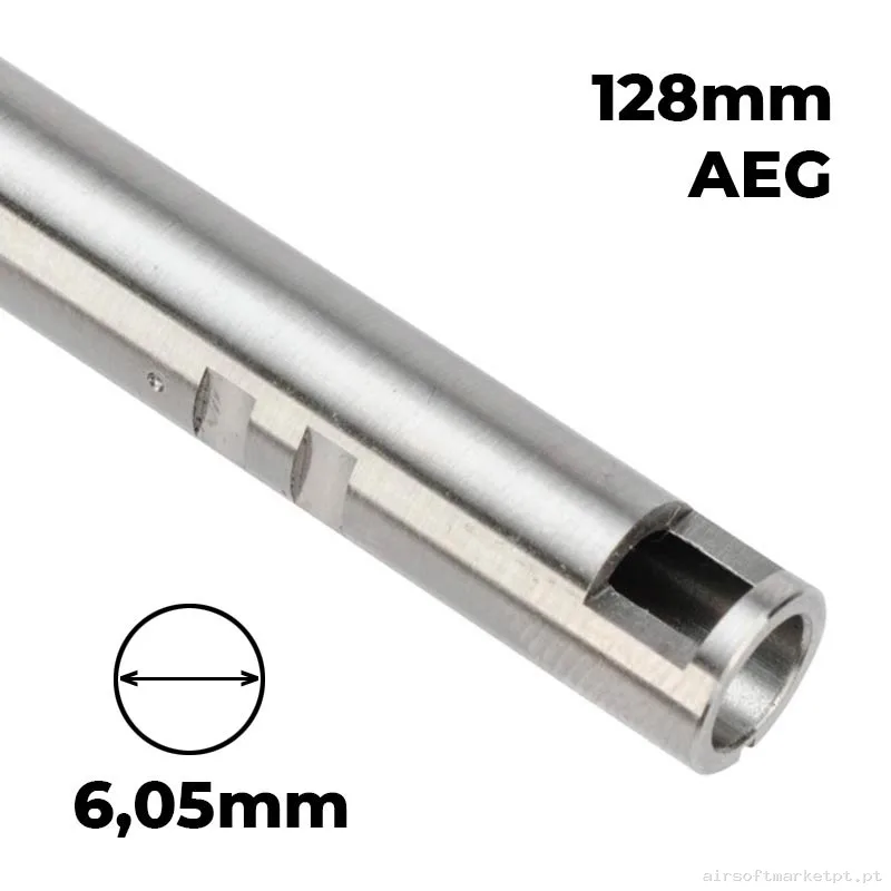 Interno Cano Precisão AEG 6.05 128mm Lambda Five — Peças Internas (AEG) — Airsoft Market PT