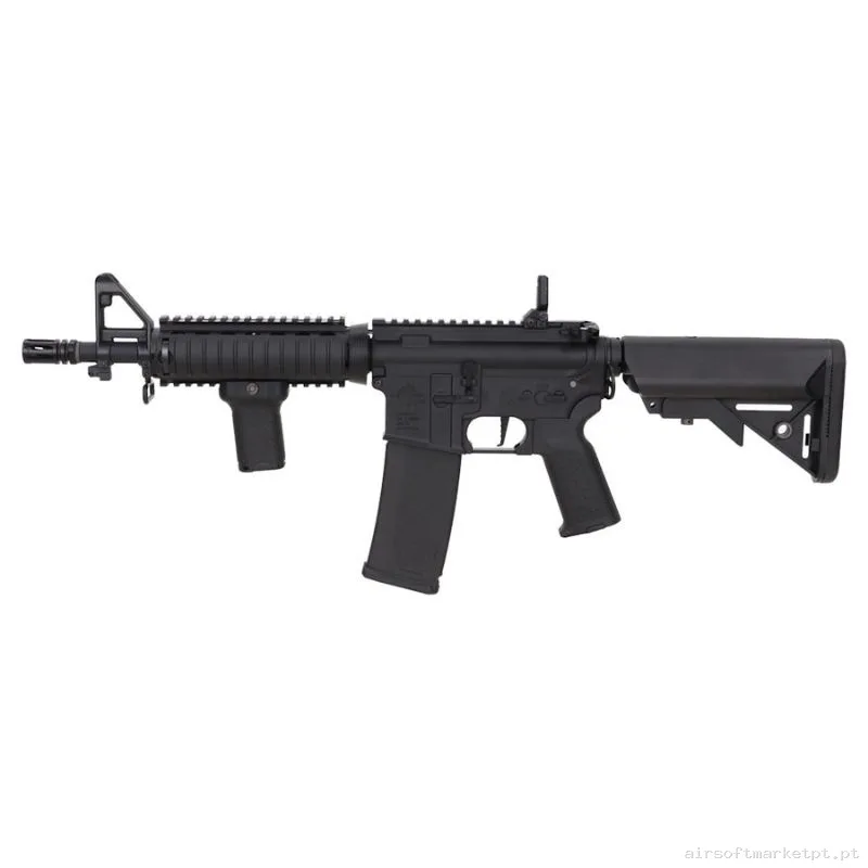 REPLICA AEG M4 SPECNA ARMS SA-E04 EDGE GEN.2 RRA HAL2 ETU NEGRA — Rifles de Assalto (AR/M4/AK) — Airsoft Market PT