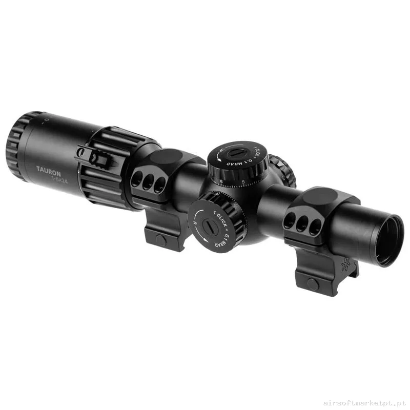 Mira telescópica 1-6X24 Vector Optics Tauron Sfp Gen 2 negra — Miras & Ópticas — Airsoft Market PT