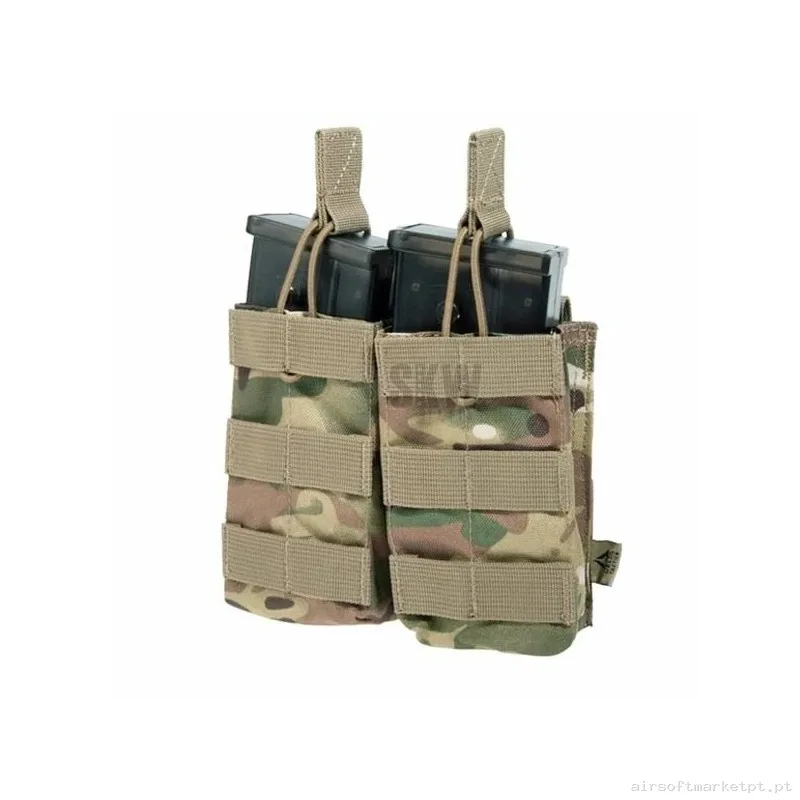 Pouch AK,G36,SR25 Molle Doble Delta Tactics - Multicam — Coletes & Rigs — Airsoft Market PT