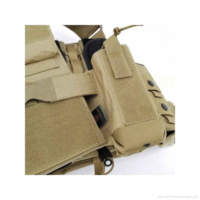 Chaleco CONQUER APC FULL SET Verde OD — Coletes & Rigs — Airsoft Market PT (foto 4)