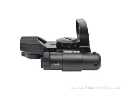 Mira laser de ponto vermelho JS Tactical — Lanternas & Lasers — Airsoft Market PT (foto 3)
