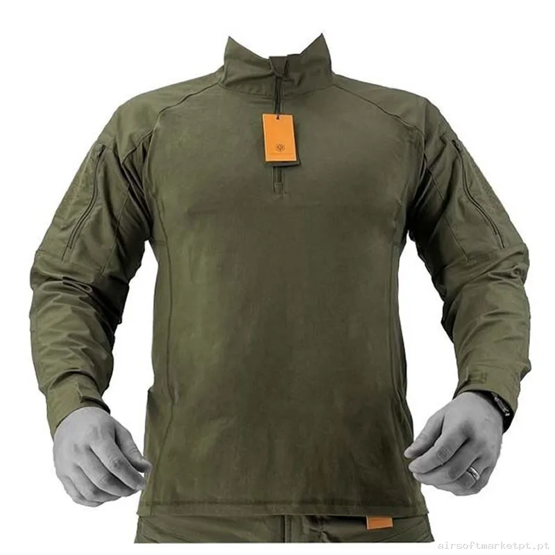 Uniforme Completo Con Rodilleras Conquer Ecr Ranger Green - XL — Vestuário (Fardas) — Airsoft Market PT (foto 2)