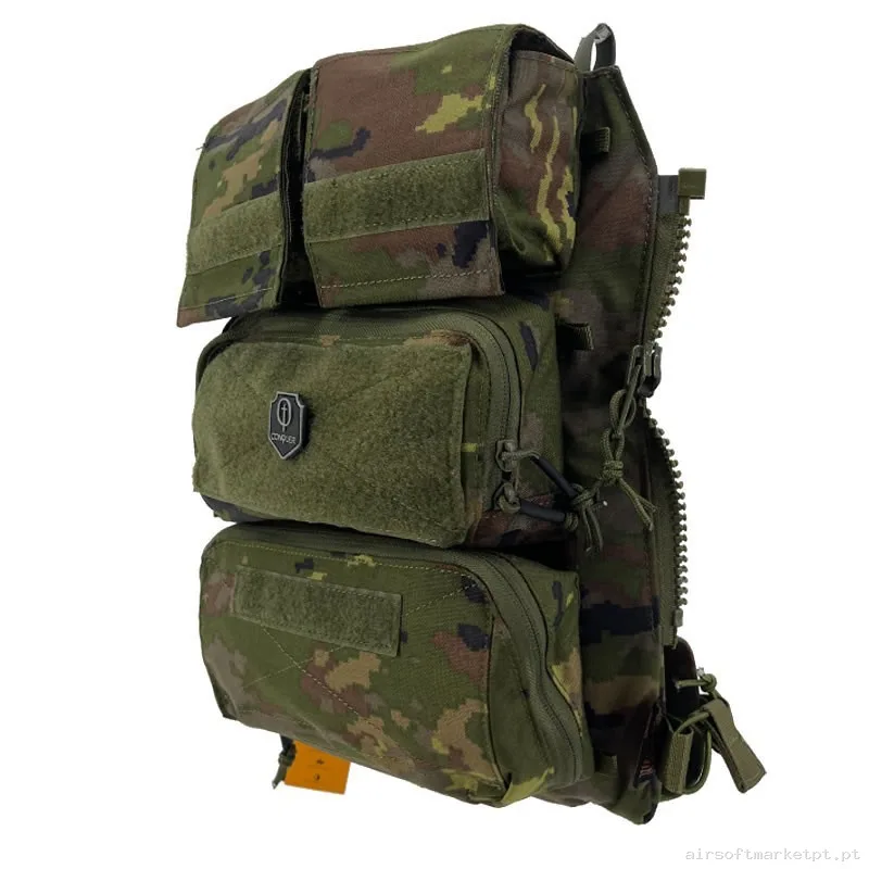 Backpanel Conquer C2 Elite Pixelado Boscoso — Coletes & Rigs — Airsoft Market PT (foto 2)