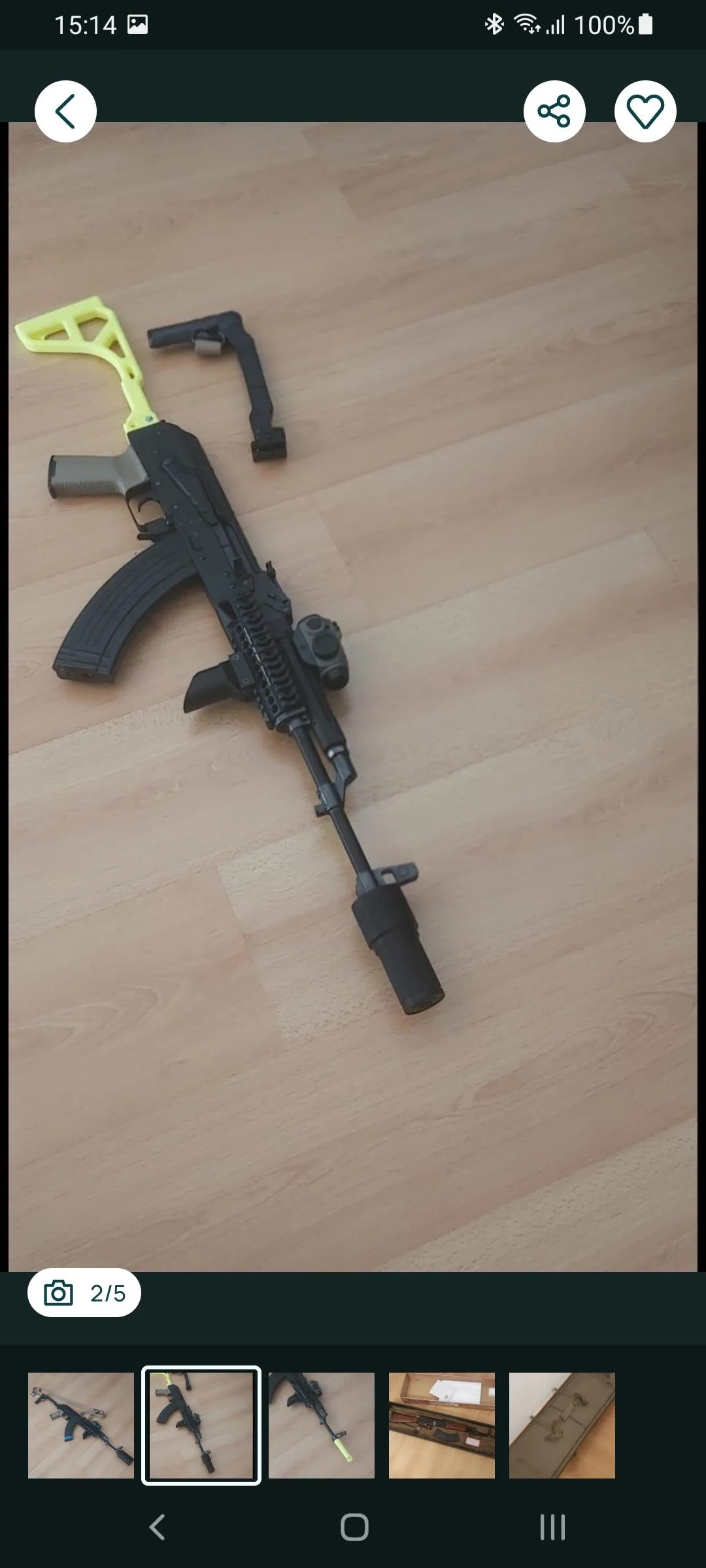 Tokyo Marui AKM Gbbr Zenitco - foto 3