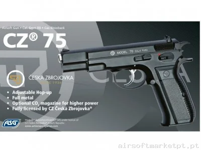 CZ 75 ASG — Pistolas — Airsoft Market PT (foto 3)