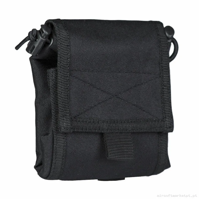 Pouch Bolsa Descarga Mil-Tec Colapsável negra — Coletes & Rigs — Airsoft Market PT