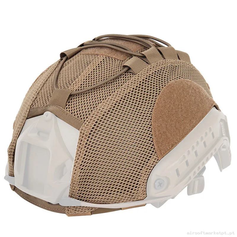 Cubrecasco fast velcro tan — Capacetes — Airsoft Market PT