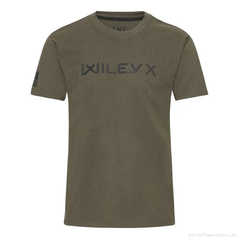 CAMISETA WILEY X CANYON LOGO VERDE OD SAGE GREEN — Vestuário (Fardas) — Airsoft Market PT