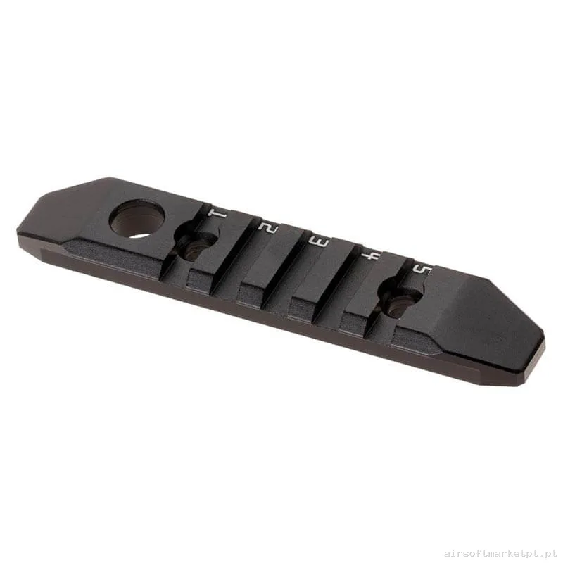Externo Rail Keymod/M-Lok Wadsn 5 Slot negro — Acessórios & Componentes — Airsoft Market PT