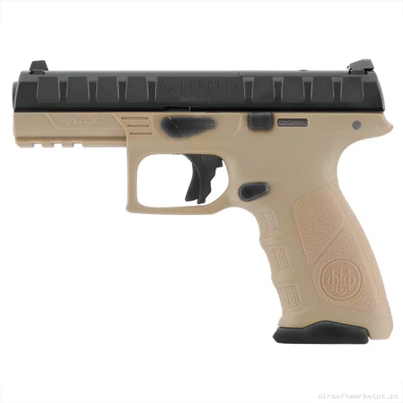 Réplica GBB Pistola Beretta Apx Rdo Umarex tan/Negra — Pistolas — Airsoft Market PT