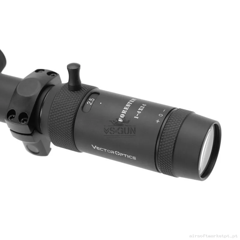 Visor Short Dot Vector Optics Forester Jr 1-4X24 Negro — Miras & Ópticas — Airsoft Market PT (foto 3)