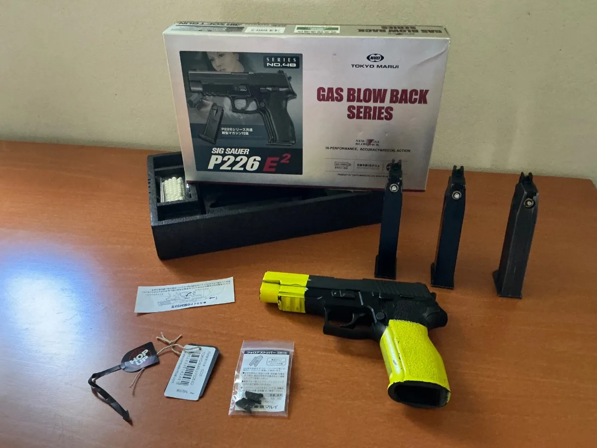 Tokyo Marui SIG Sauer P226 E2 GBB — Pistolas — Airsoft Market PT