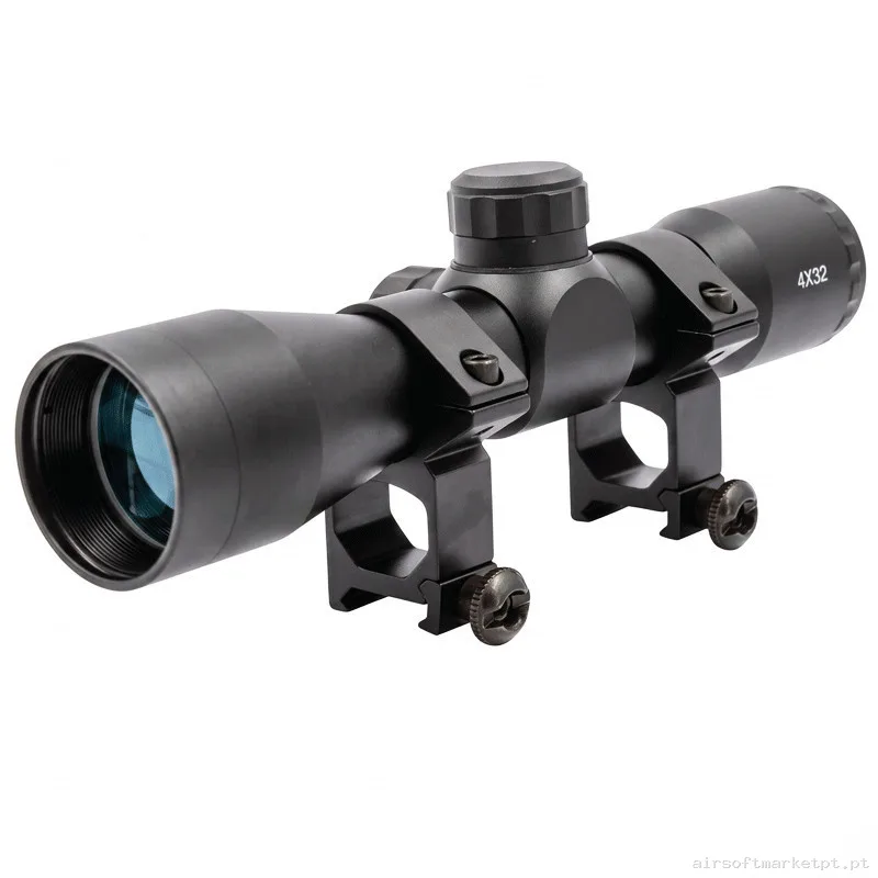 Visor Arsenic Argon 4x32 Negro — Miras & Ópticas — Airsoft Market PT