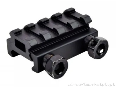Elevador Trilho Weaver 1/2 polegadas 4 ranhuras JS Tactical — Peças Internas (AEG) — Airsoft Market PT
