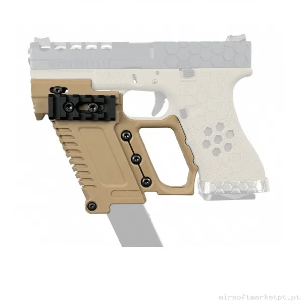 Externo Grip Tático Oem Glock 17/18/19 tan — Acessórios & Componentes — Airsoft Market PT
