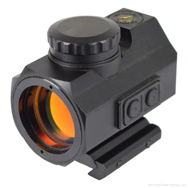 Mira Ponto vermelho Js Tactical JS-HD25F 1" Raiser negro — Miras & Ópticas — Airsoft Market PT