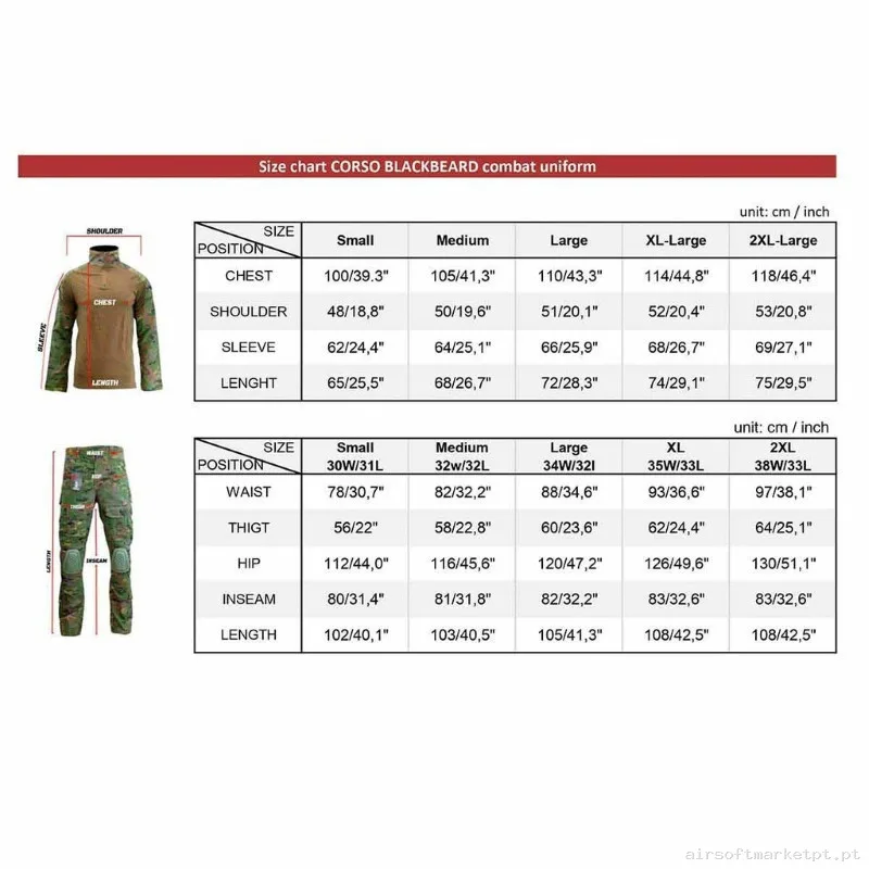 Pantalón Corso Blackbeard De Combate Ranger Green - M — Vestuário (Fardas) — Airsoft Market PT (foto 4)