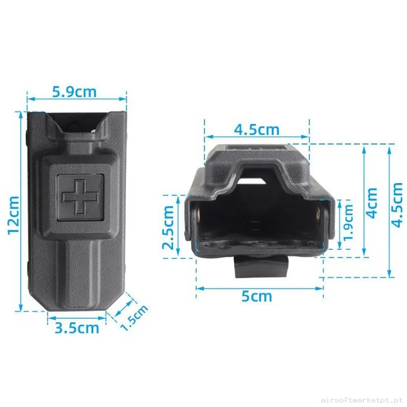 Pouch Rígido Porta Torniquete Tan BL08 — Coletes & Rigs — Airsoft Market PT (foto 2)