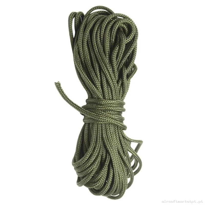 Corda Multiuso Mil-Tec Utility Cord 15m verde od — Acessórios & Componentes — Airsoft Market PT