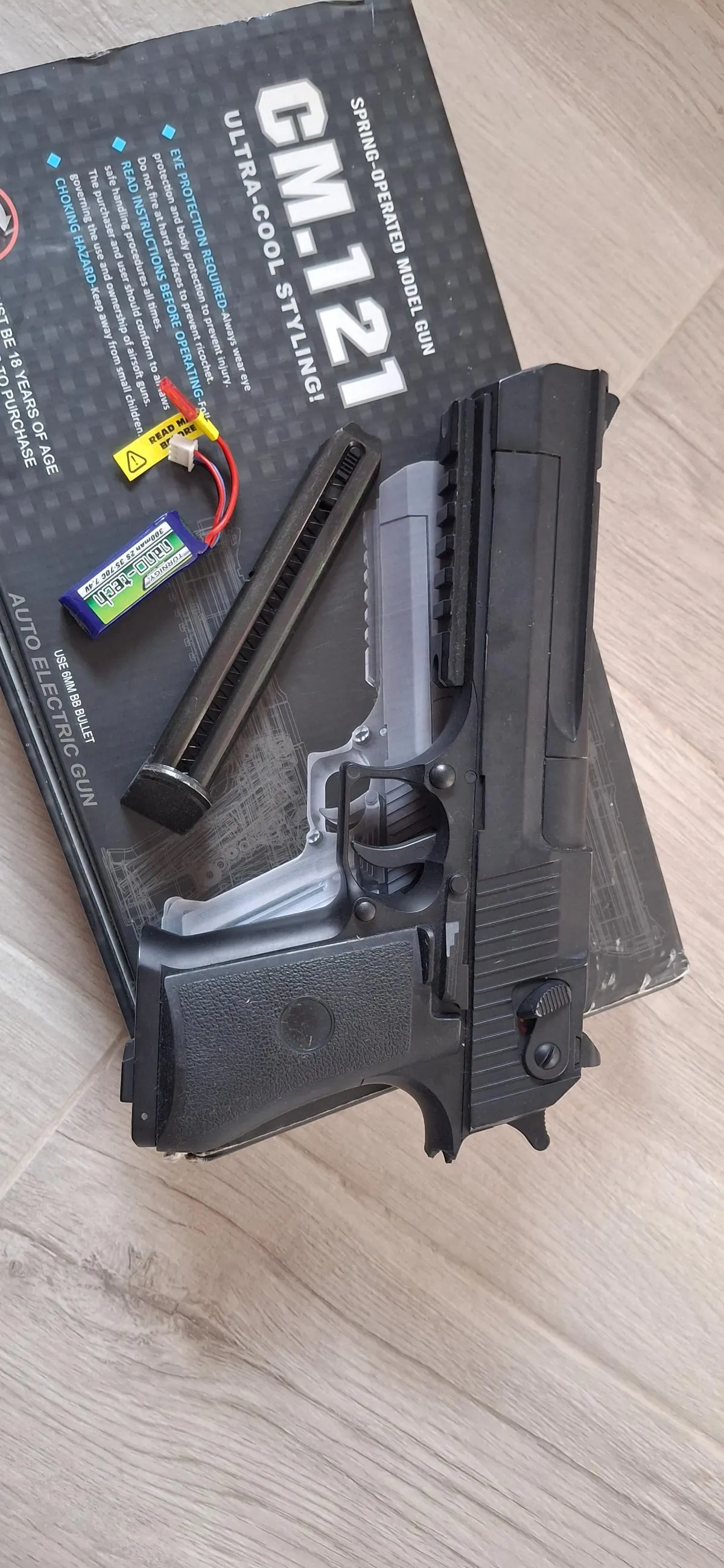 Desert Eagle CM121 Cyma — Pistolas — Airsoft Market PT (foto 3)