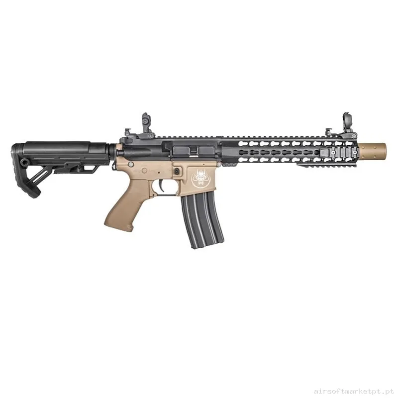 Kenji Long S Tan Aeg Saigo Defense+Nub+Goma Maple Leaf — Rifles de Assalto (AR/M4/AK) — Airsoft Market PT